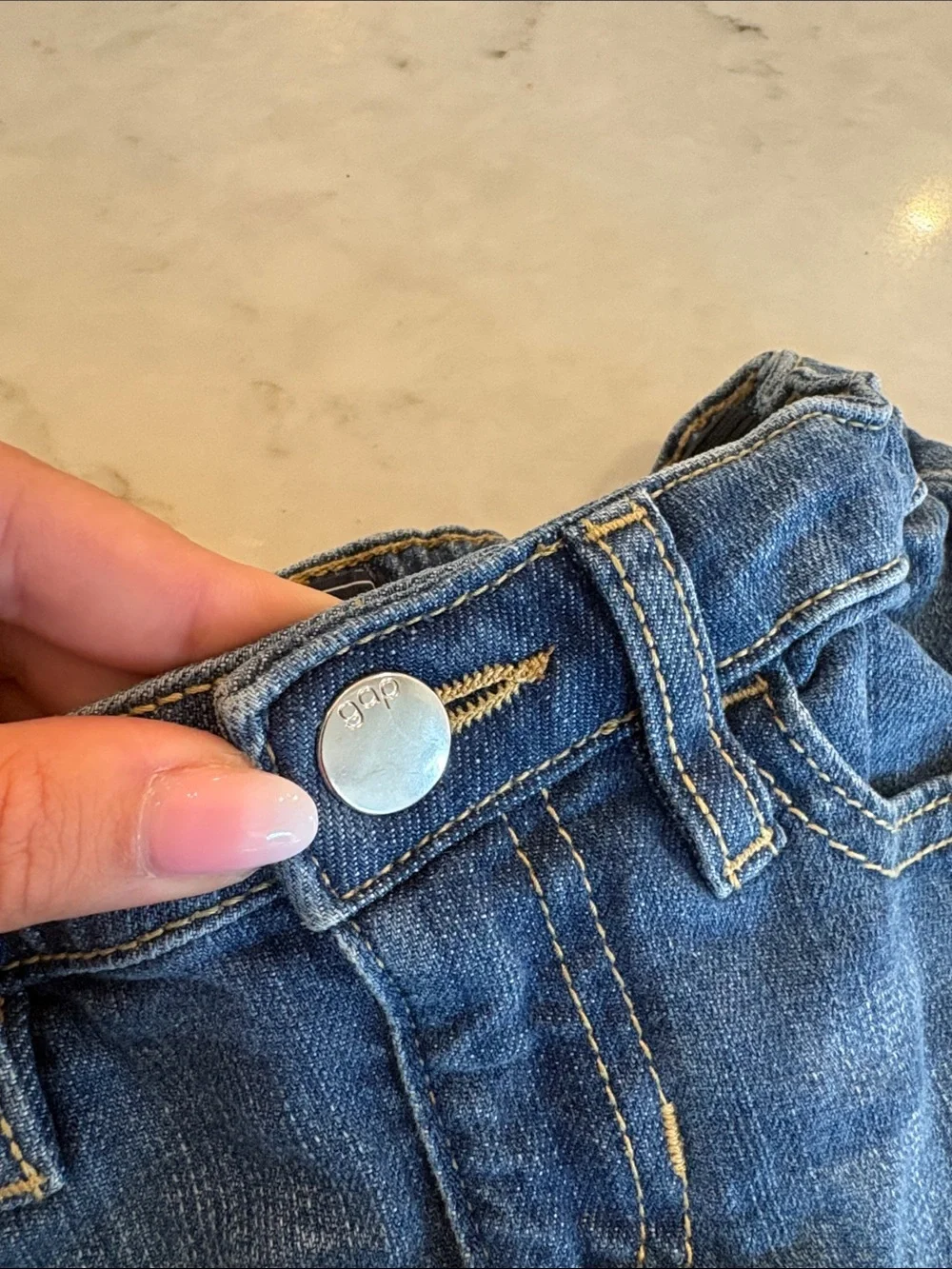 GAPkids Girls Denim Skirt
